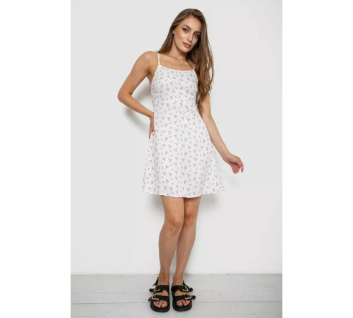 Сарафан, цвет бело-розовый, 129R1056-1.