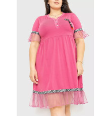 Платье свободного кроя, цвет темно-пудровый, 231R6444