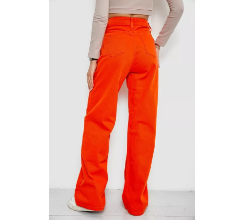 Джинсы женские, цвет оранжевый, 250R1119.