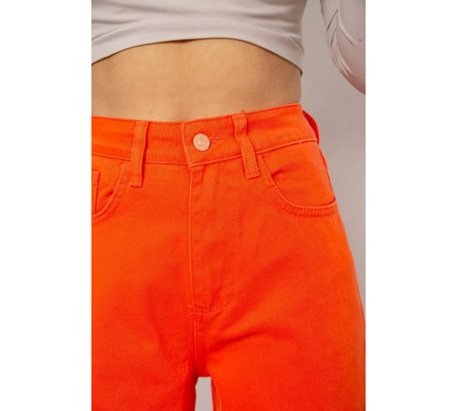 Джинсы женские, цвет оранжевый, 250R1119.