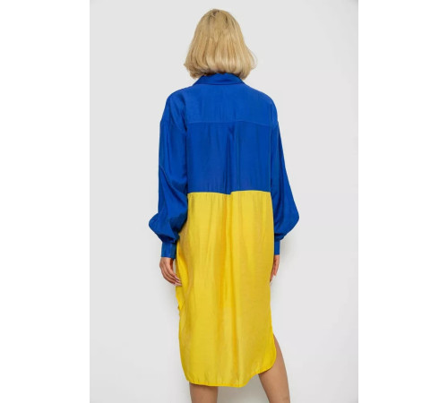 Платье прямого кроя, цвет синий, 238R0094