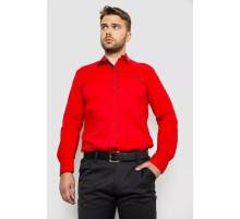 Сорочка чоловіча, колір червоний, 214R7078