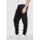 Спортивні штани чоловічі на флісі, колір чорний, 244R41271