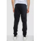 Спортивні штани чоловічі на флісі, колір чорний, 244R41271