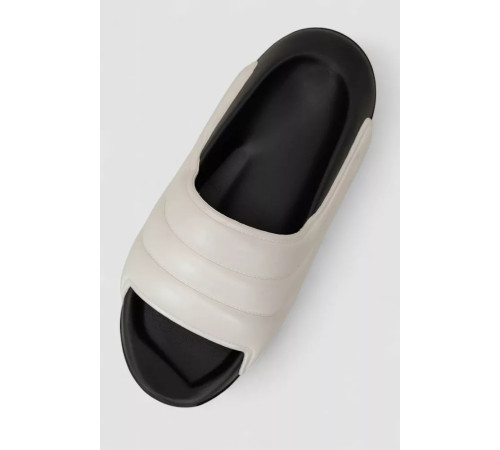 Шльопанці, колір чорно-білий, 248RNT02