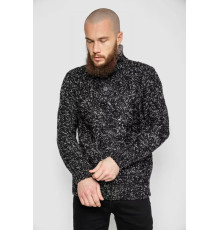Светр чоловічий, колір чорно-сірий, 214R10323