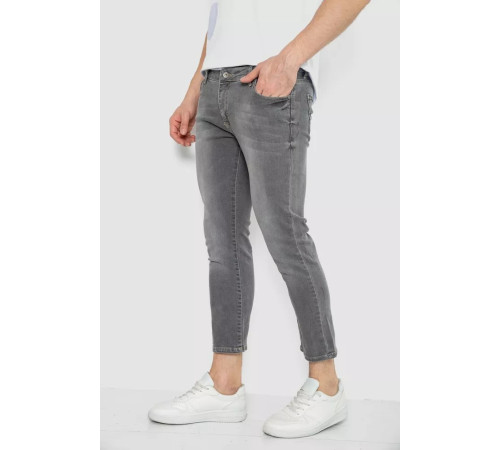 Джинсы мужские, цвет серый, 247R6249