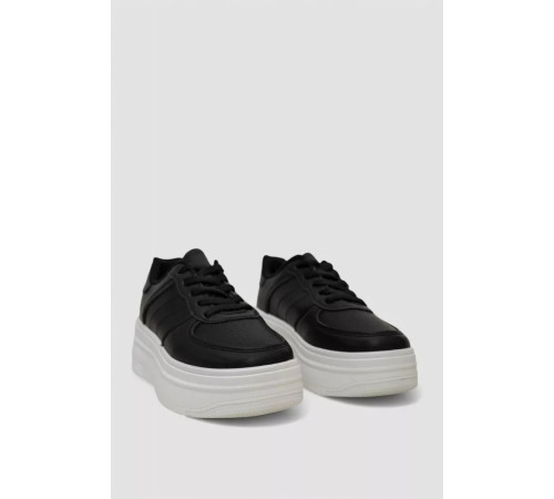 Кросівки жіночі демісезонні, колір чорно-білий, 248RBL22