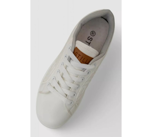 Кеди жіночі, колір біло-сірий, 248RR71