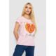 Женская футболка с принтом, цвет розовый, 244R2204