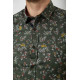 Сорочка чоловіча з принтом, колір хакі, 214R6917-9