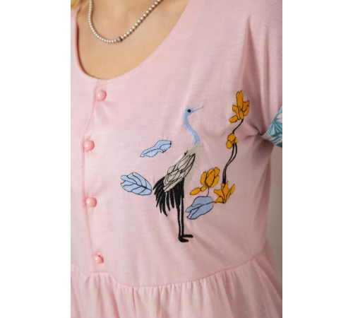 Женская пижама с принтом, цвет розовый, 243R6012-P2