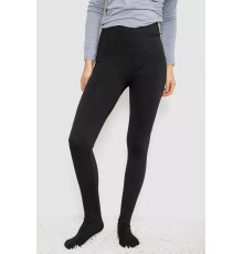 Колготи жіночі утеплені, колір чорний, 139R945