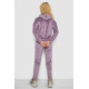 Спортивный костюм женский велюровый, цвет светло-сливовый, 177R022-1.