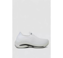 Слипоны мужские текстиль, цвет белый, 243R777-A1031