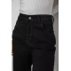 Джинсы женские Mom's, цвет черный, 244R9016