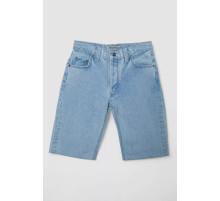 Шорти чоловічі джинсові, колір світло-блакитний, 238R2025-1