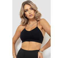 Топ женский, цвет черный, 131R1844