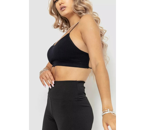Топ жіночий, колір чорний, 131R1844