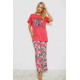 Женская пижама с принтом, цвет розовый, 243R10369