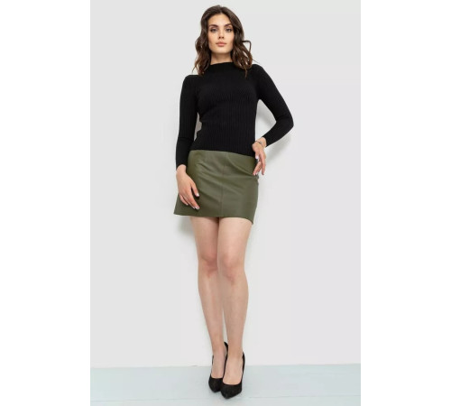 Гольф женский однотонный, цвет черный, 204R016