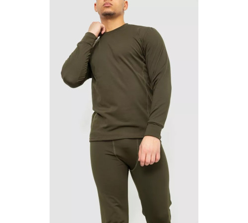Термобілизна чоловіча на флісі, колір хакі, 243R06426