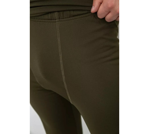 Термобілизна чоловіча на флісі, колір хакі, 243R06426