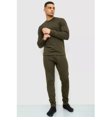 Термобілизна чоловіча на флісі, колір хакі, 243R06426