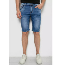 Шорты мужские джинсовые, цвет синий, 244RLS22-0214X