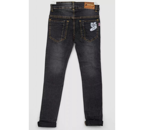Джинси дитячі для хлопчика, колір чорний, 247R8414