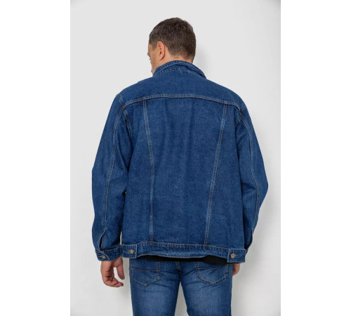 Куртка мужская джинсовая, цвет синий, 244RMA010