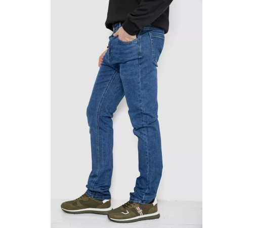 Джинси чоловічі демісезонні, колір синій, 243R8048