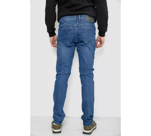 Джинси чоловічі демісезонні, колір синій, 243R8048