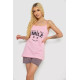 Женская пижама с принтом, цвет розовый, 238R3107.