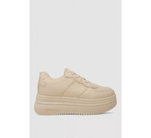 Кроссовки женские демисезонные, цвет бежевый, 248RBL23