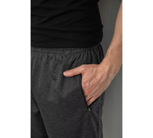 Шорти чоловічі, колір темно-сірий, 244R6596