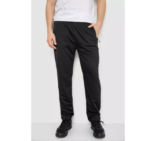 Спорт штани чоловічі, колір чорний, 244RY-418