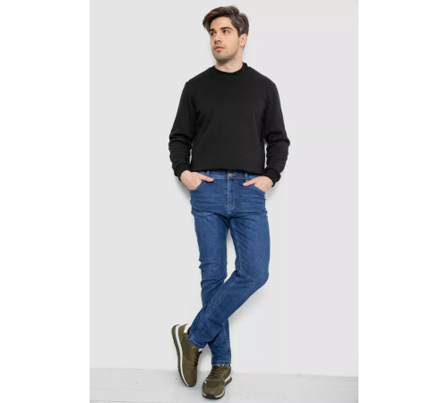 Джинси чоловічі демісезонні, колір синій, 243R8047