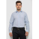 Рубашка мужская с принтом, цвет голубой, 214R813