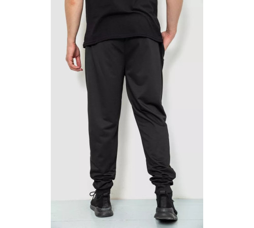 Спорт штани чоловічі, колір чорний, 244R4779