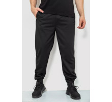 Спорт брюки мужские, цвет черный, 244R4779