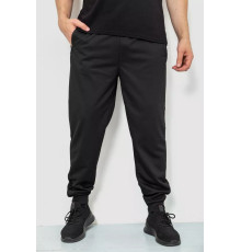 Спорт брюки мужские, цвет черный, 244R4779