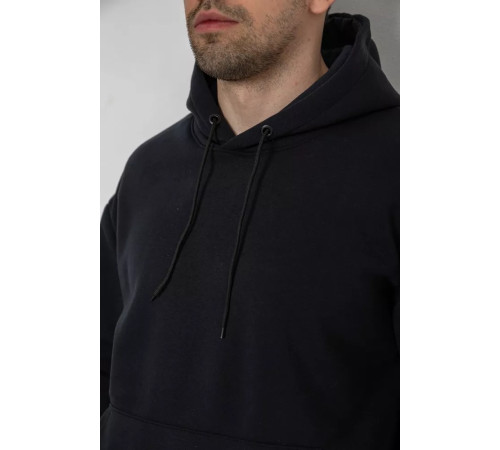 Спортивний костюм чоловічий на флісі, колір темно-синій, 241R178