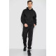 Спортивний костюм чоловічий на флісі, колір чорний, 244R9142