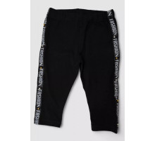 Велотреки для девочек, цвет черный, 247R516