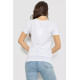 Футболка жіноча з принтом, колір білий, 244R509