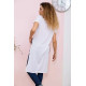 Туника белого цвета с принтом 167R005-2.
