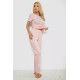 Женская пижама с принтом, цвет розовый, 243R9205