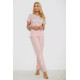 Женская пижама с принтом, цвет розовый, 243R9205
