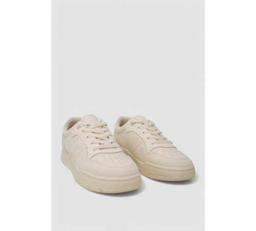 Кеди жіночі однотонні, колір бежевий, 248RAD130